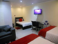 Multipurpose Suite Lounge Bedroom 4 Beds Separate Kitchen  Toilet Booking Ideal for Single Double Family Group WIFI DS Tourism Africa