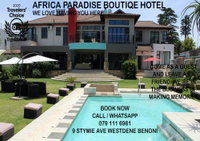 Africa Paradise - OR Tambo Airport Boutique Hotel Tourism Africa