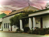 Historical barn style open plan building Tourism Africa