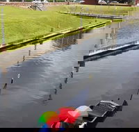 Relaxing Gondola Boat Ride on the Durban Point Waterfront Canal - Accommodation Africa