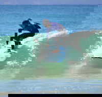 Surfing in J Bay main beach - Accommodation Africa